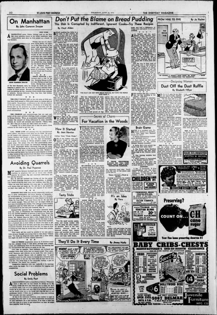 1952 June 26 - St. Louis Post Dispatch - Walter Philipp